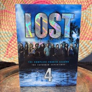 Lost Complete Fourth Season DVD Box Set - Blue & Silver Holographic